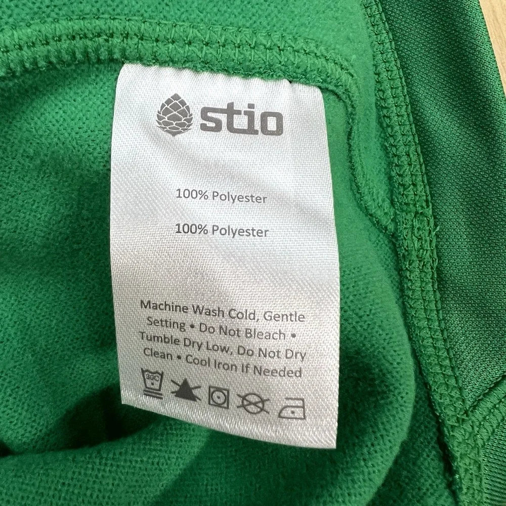 Stio 1/2 Zip Fleece Pullover Mens XXL Sweatshirt Long Sleeve Green